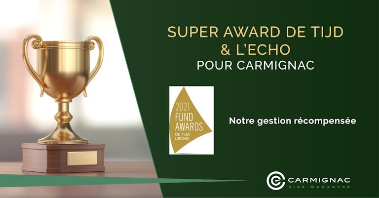 Carmignac bekroond met de «Super Award» van De Tijd & l’Echo
