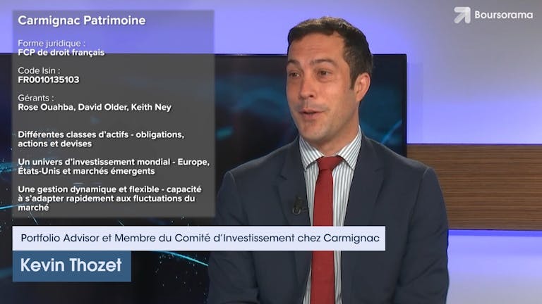 Boursorama Tendances de fonds : Carmignac Patrimoine sous les projecteurs