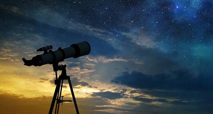 [Main Media] [Fund Focus] [CSC PSC] Stargazing telescope